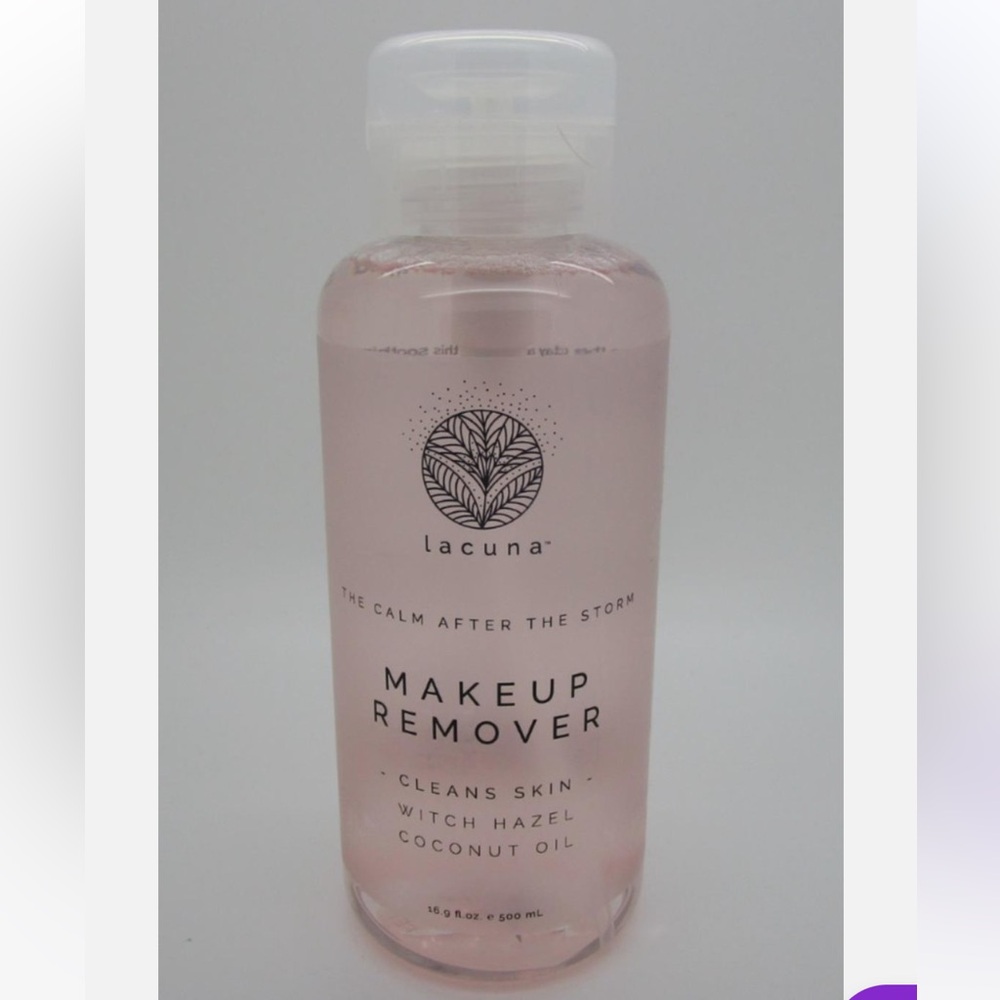 Pink Makeup Remover with Witch Hazel and Coconut Oil